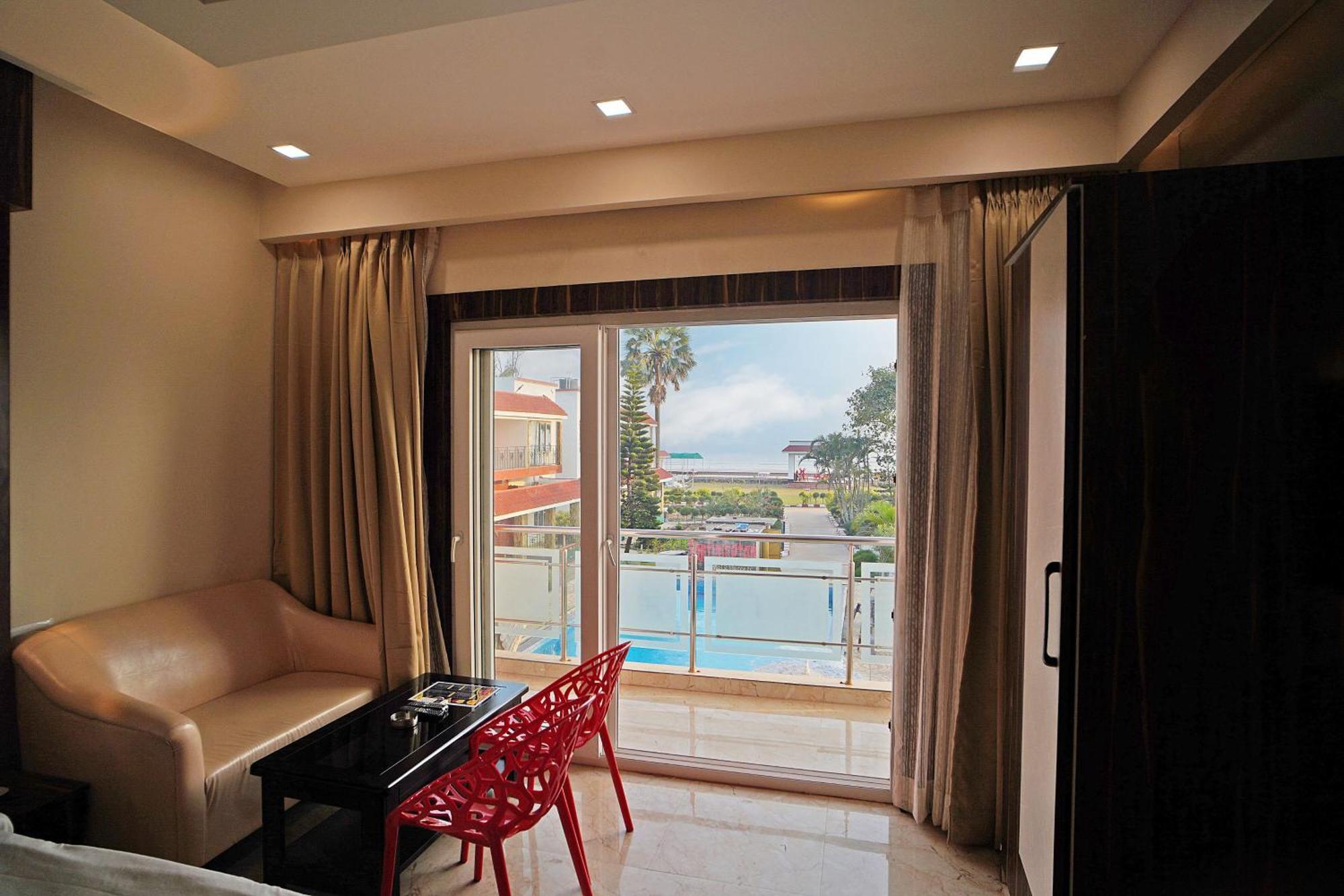 Santiniketan Hotel And Resort !! On Beach Family Resort !! มันดราโมนี ภายนอก รูปภาพ