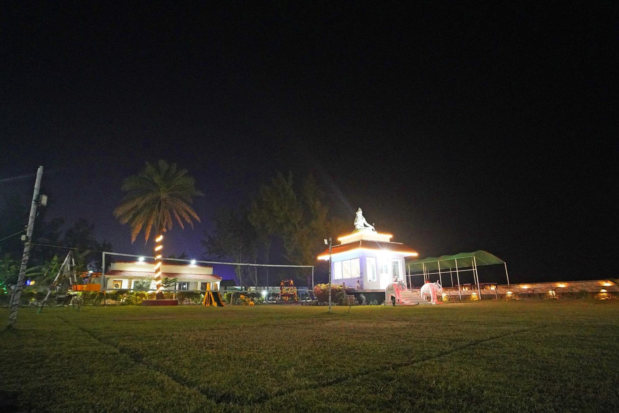 Santiniketan Hotel And Resort !! On Beach Family Resort !! มันดราโมนี ภายนอก รูปภาพ