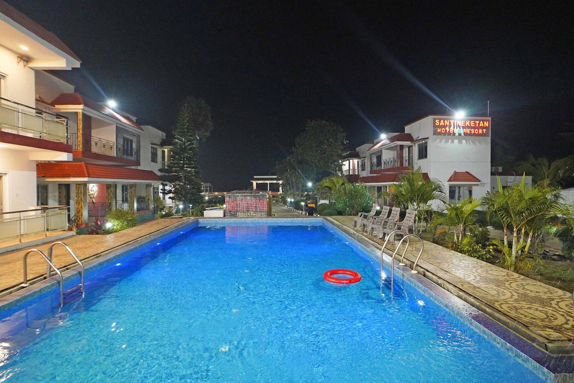 Santiniketan Hotel And Resort !! On Beach Family Resort !! มันดราโมนี ภายนอก รูปภาพ