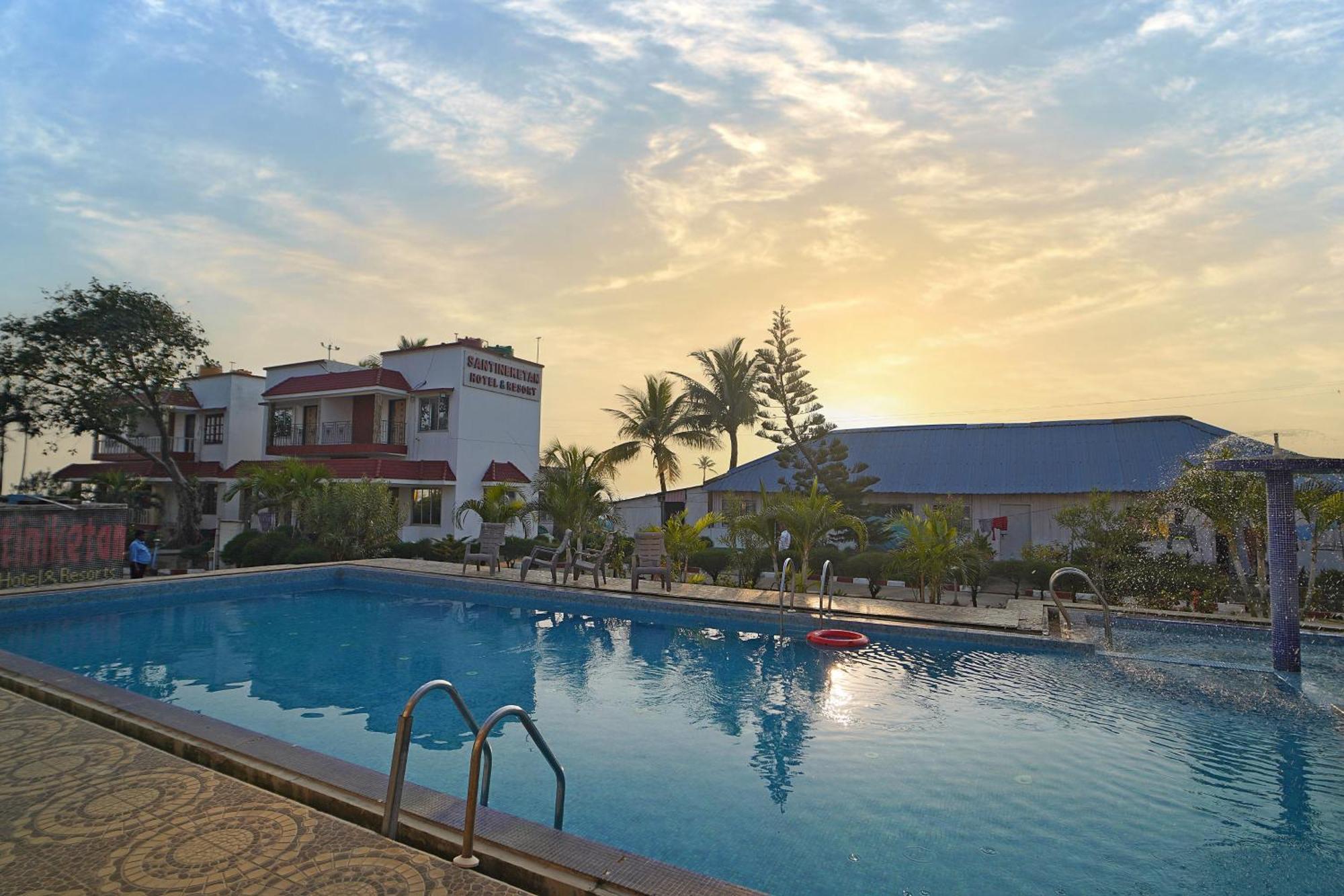 Santiniketan Hotel And Resort !! On Beach Family Resort !! มันดราโมนี ภายนอก รูปภาพ
