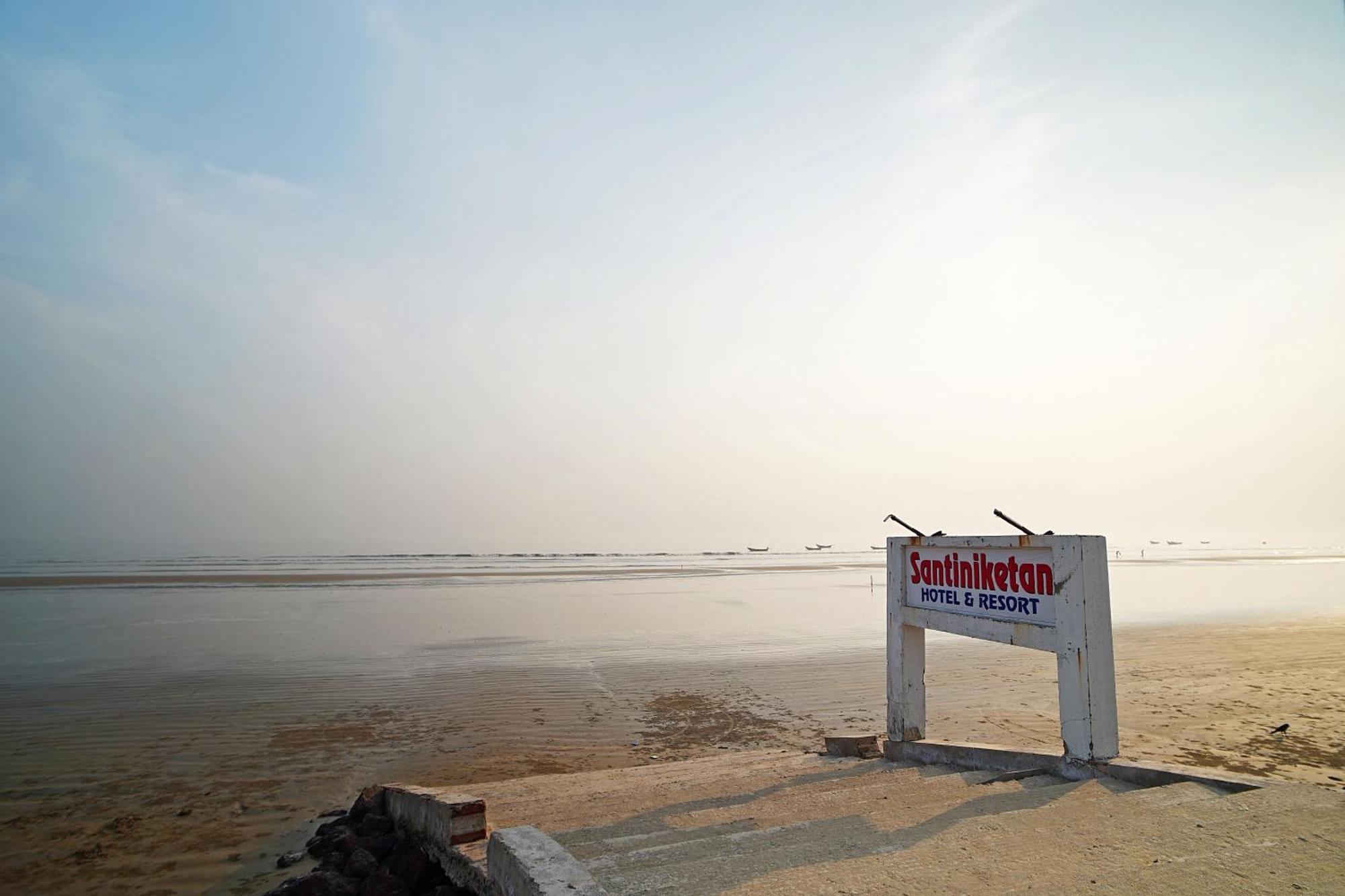 Santiniketan Hotel And Resort !! On Beach Family Resort !! มันดราโมนี ภายนอก รูปภาพ