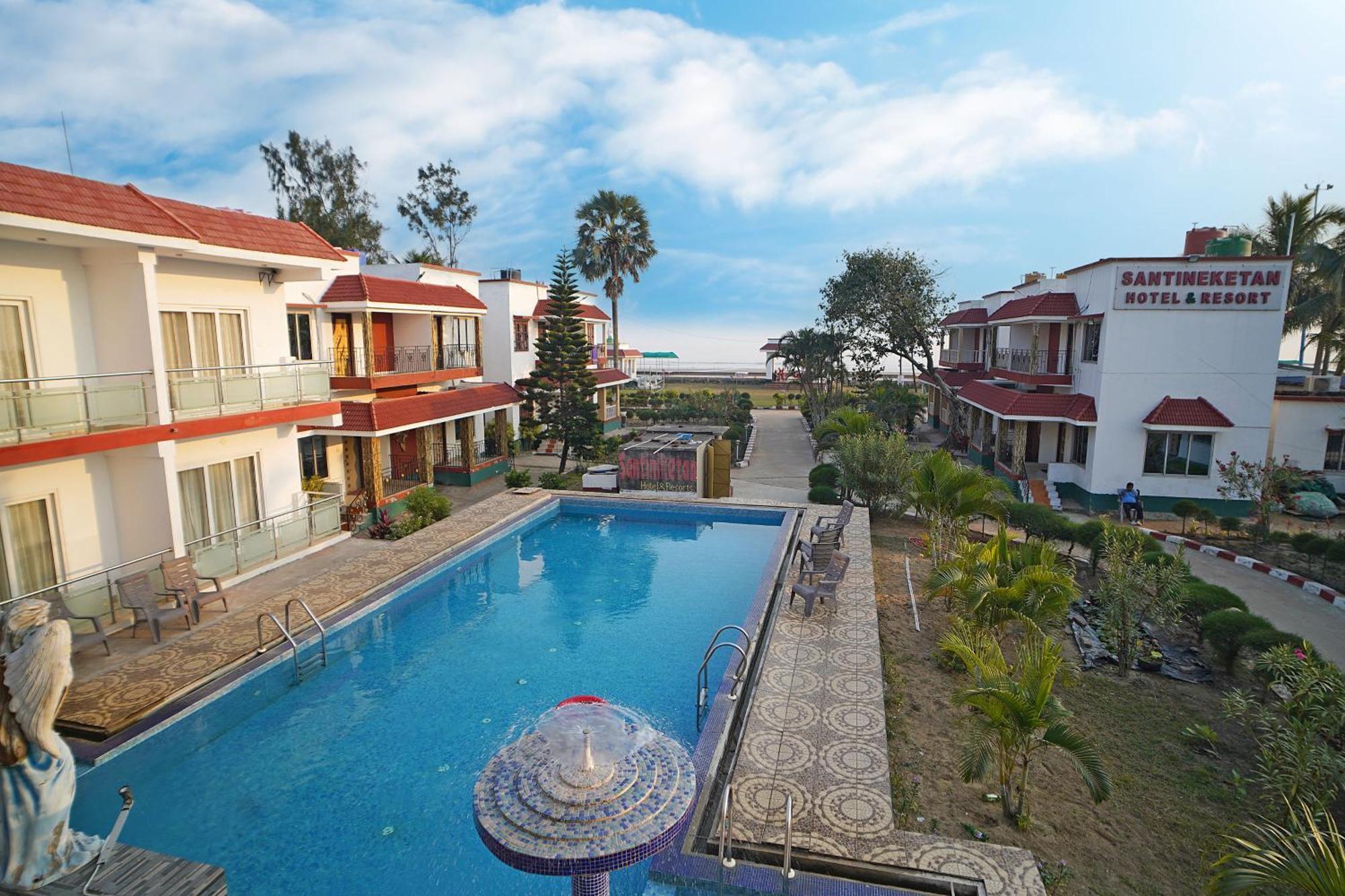 Santiniketan Hotel And Resort !! On Beach Family Resort !! มันดราโมนี ภายนอก รูปภาพ